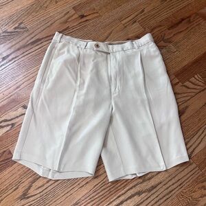 Tommy Bahama Men's Tan Flat Front Shorts